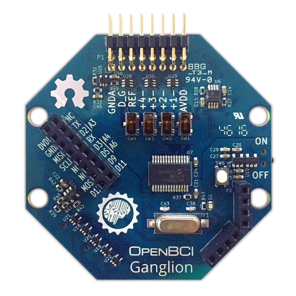 OpenBCI Ganglion 集録ボード（4チャンネル） – ダイナブレイン株式会社